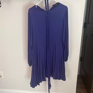 Storia Deep Blue Mini Dress